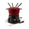 Swissmar Sierra Red Cast Iron Fondue Set, 17cm