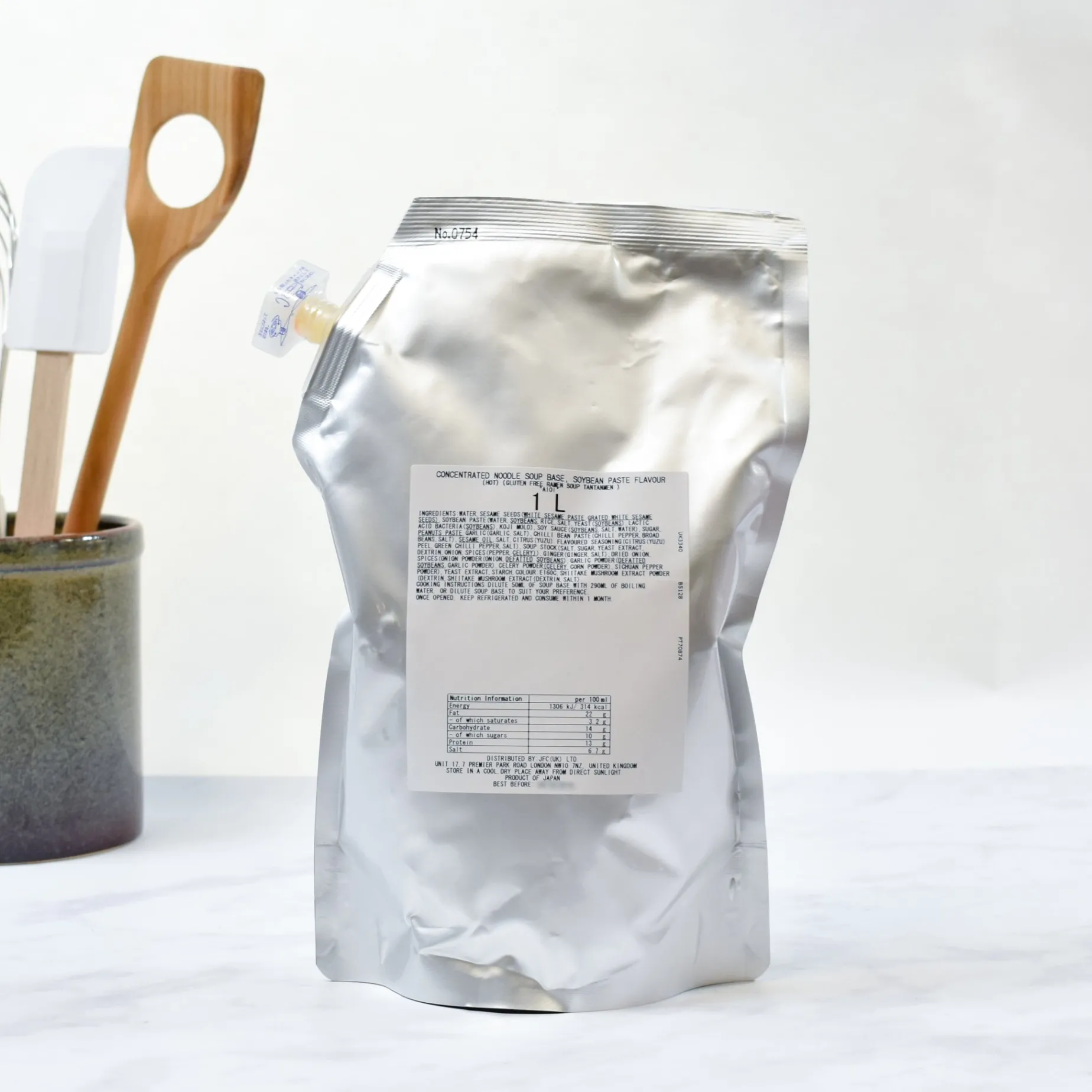 Tantan Ramen Soup Base, 1 litre