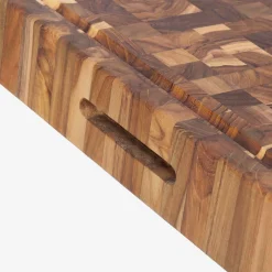 Teakhaus End Grain Butcher Block Carving Board, Extra Thick