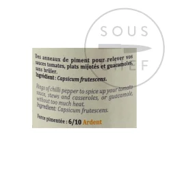 Terre Exotique Rings Of Fire Chilli Pepper, 15g