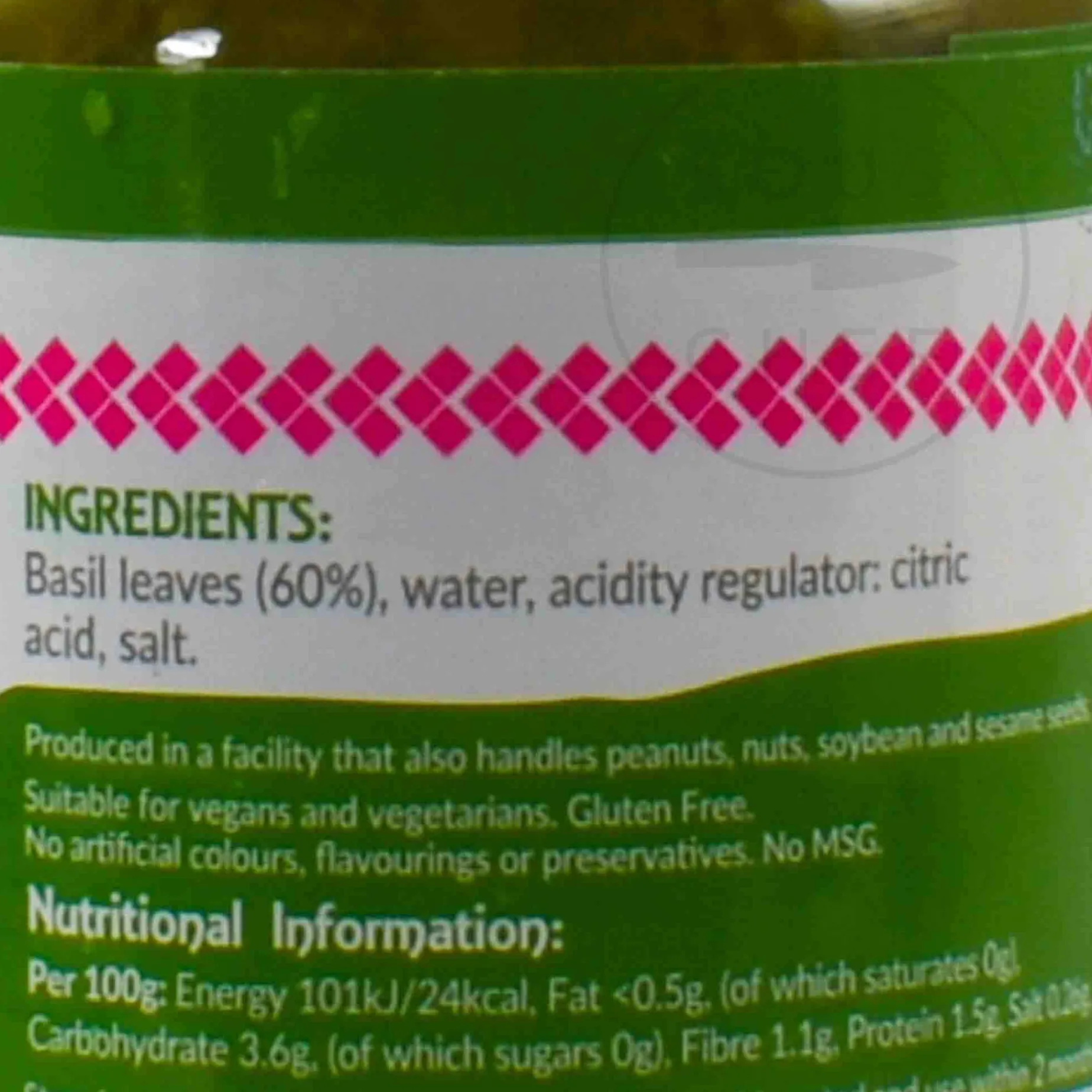 Thai Taste Basil Leaves, 114g