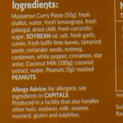 Thai Taste Thai Massaman Curry Kit (Sleeve), 235g