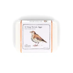 The Chocolate Detective 12 Song Thrush Chocolate Eggs, 150g