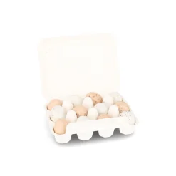 The Chocolate Detective 12 Song Thrush Chocolate Eggs, 150g