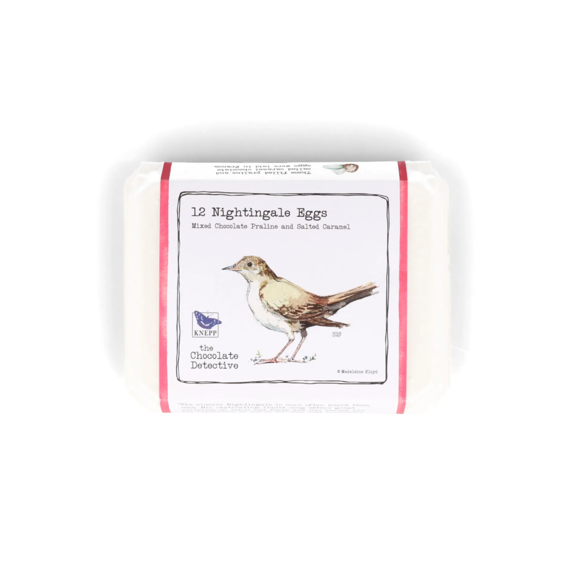 The Chocolate Detective 12 Nightingale Chocolate Eggs, 150g