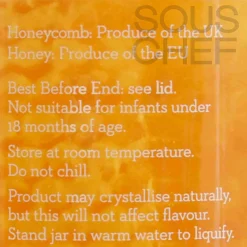 The London Honey Co British Honeycomb Chunk in Pure Honey, 350g