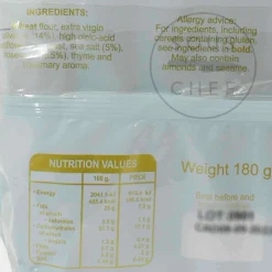 Tortas de Aceite Olive Oil Biscuits with Sea Salt and Rosemary, 180g