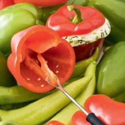 Triangle Pepper Corer