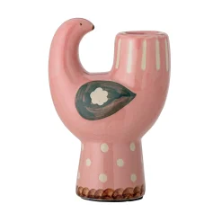 Trudy Pink Bird Candle Holder