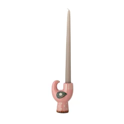 Trudy Pink Bird Candle Holder