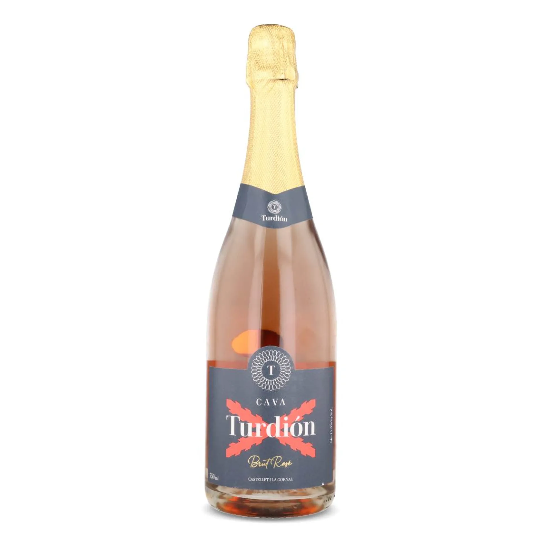 Turdion Cava Brut Rose, 750ml