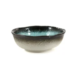 Turquoise Glaze Bowl, 12cm dia x 4cm high