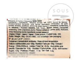 Ume Roasted Sesame Seeds, 80g