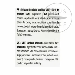 Valrhona Celaya Liquid Hot Chocolate, 1 litre