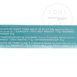 Ventresca de Atun Claro Tuna in Olive Oil, 120ml