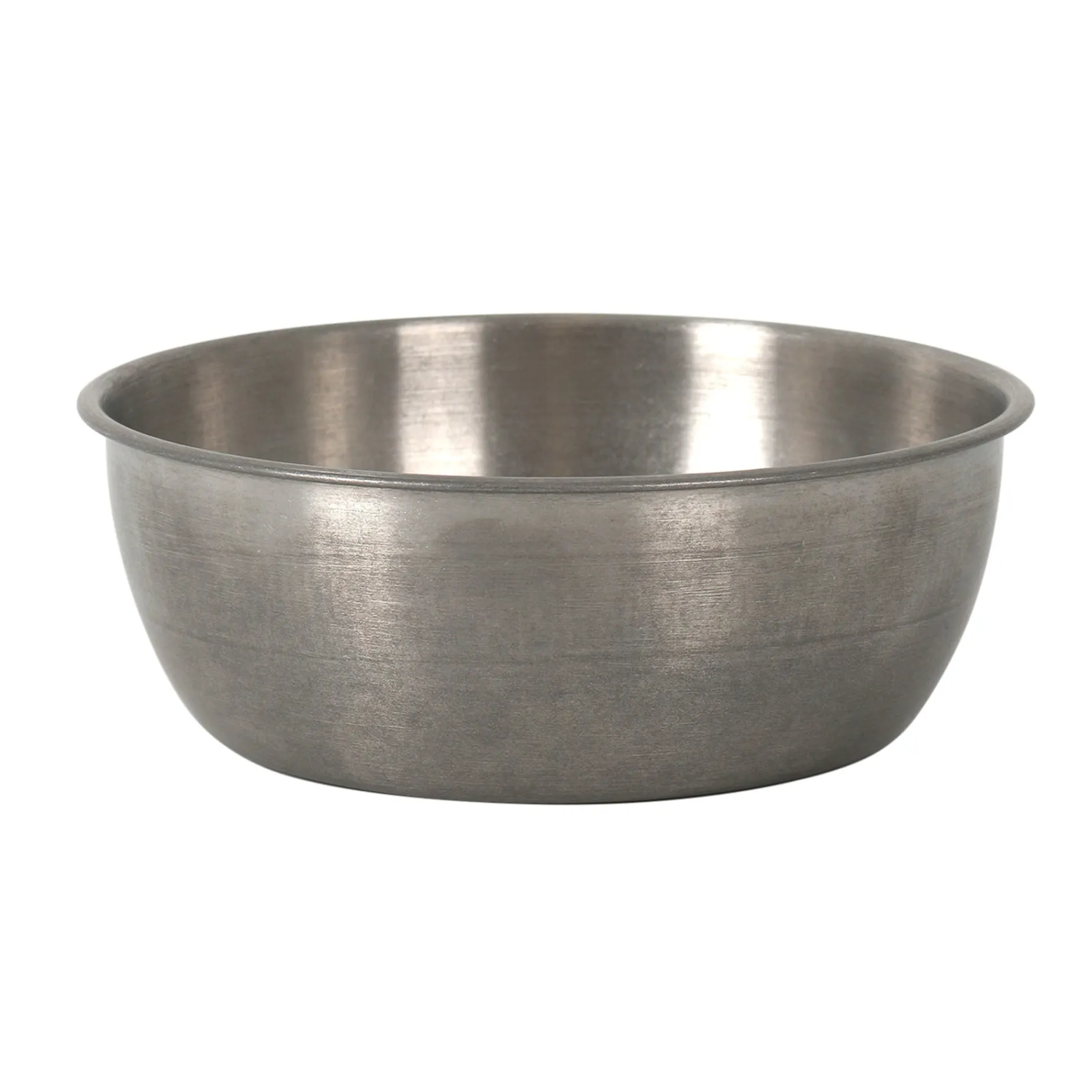 Vintage Style Stainless Steel Bowl, 14.5cm