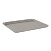 Vintage Style Stainless Steel Rectangular Serving Tray, 20.5x15.5cm