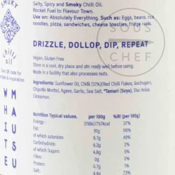 White Mausu Smoky Chilli Oil, 240g