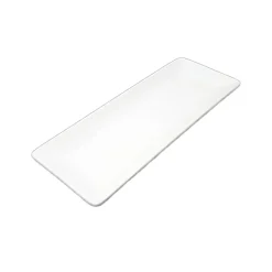 White Porcelain Rectangular Sushi Platter, 26cm
