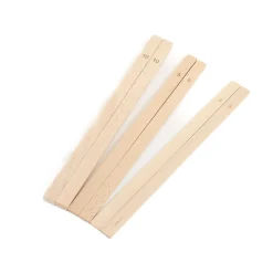 Wooden Rollling Pin Guides, Set of 6, 35cm