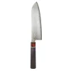 Yasuo Black Santoku Knife, 16.7cm