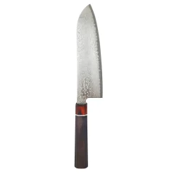 Yasuo Black Santoku Knife, 16.7cm