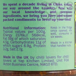 Yep Kitchen Garlic Chilli Oil, 160g