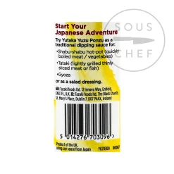 Yutaka Yuzu Ponzu Sauce, 150ml