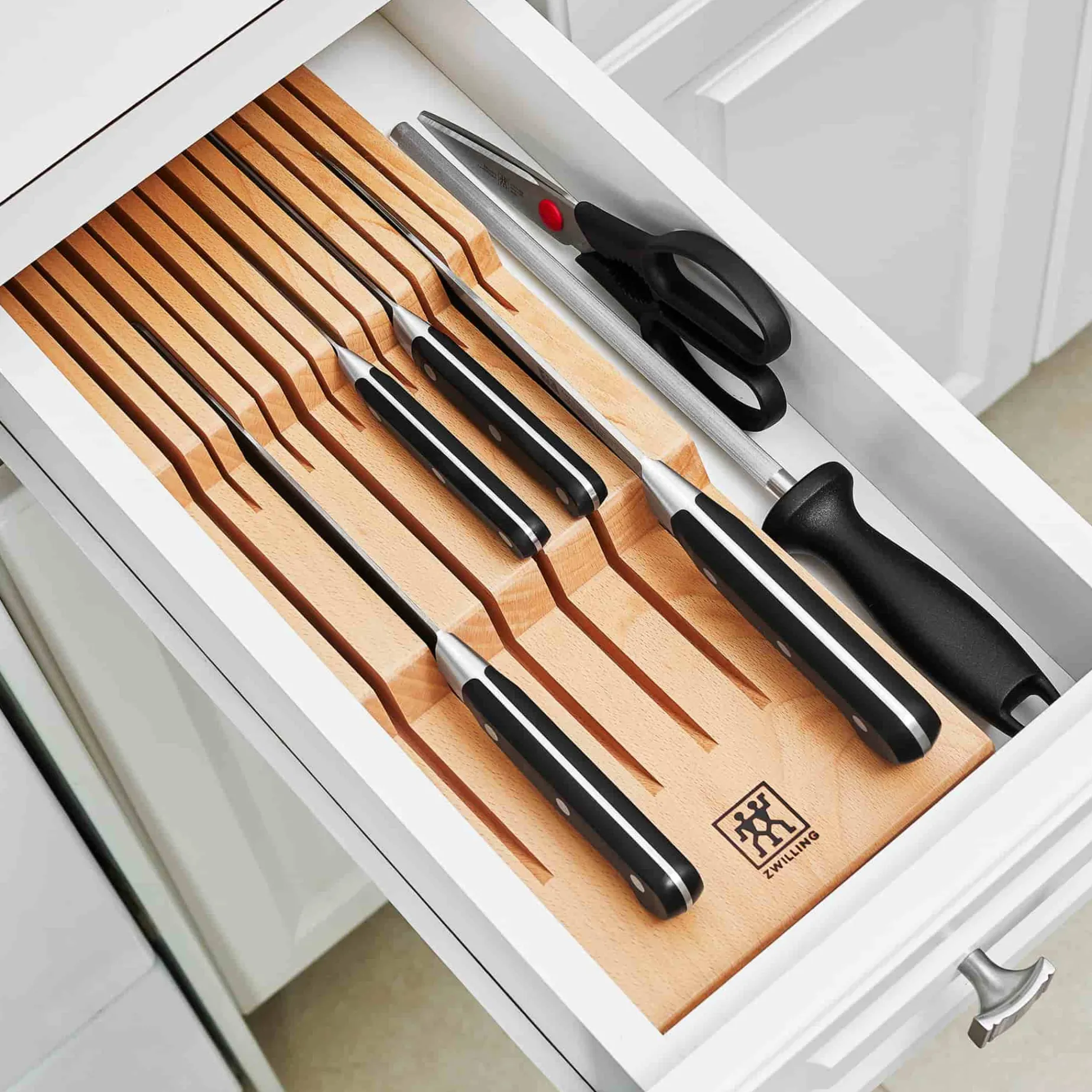 Zwilling Beechwood 12 Slot Knife Storage